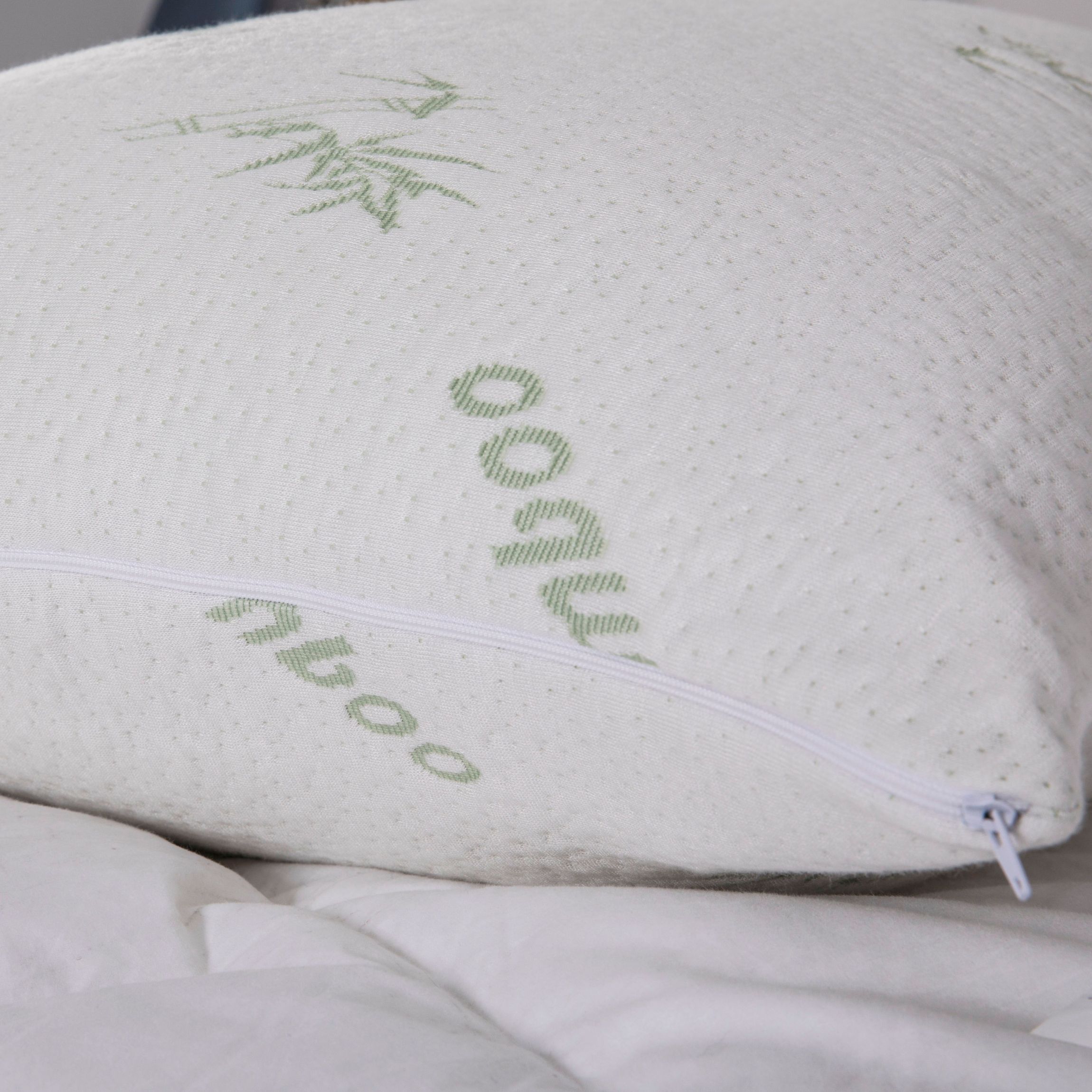 Bamboo Memory Foam Pillow 1pk