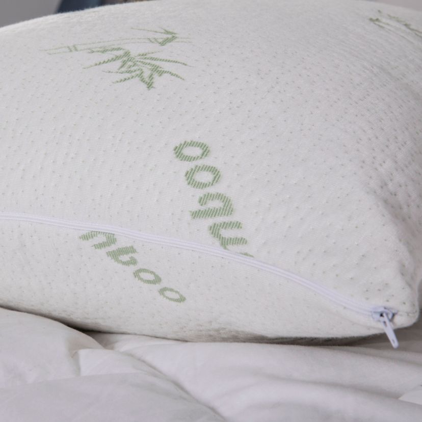Bamboo Memory Foam Pillow 1pk