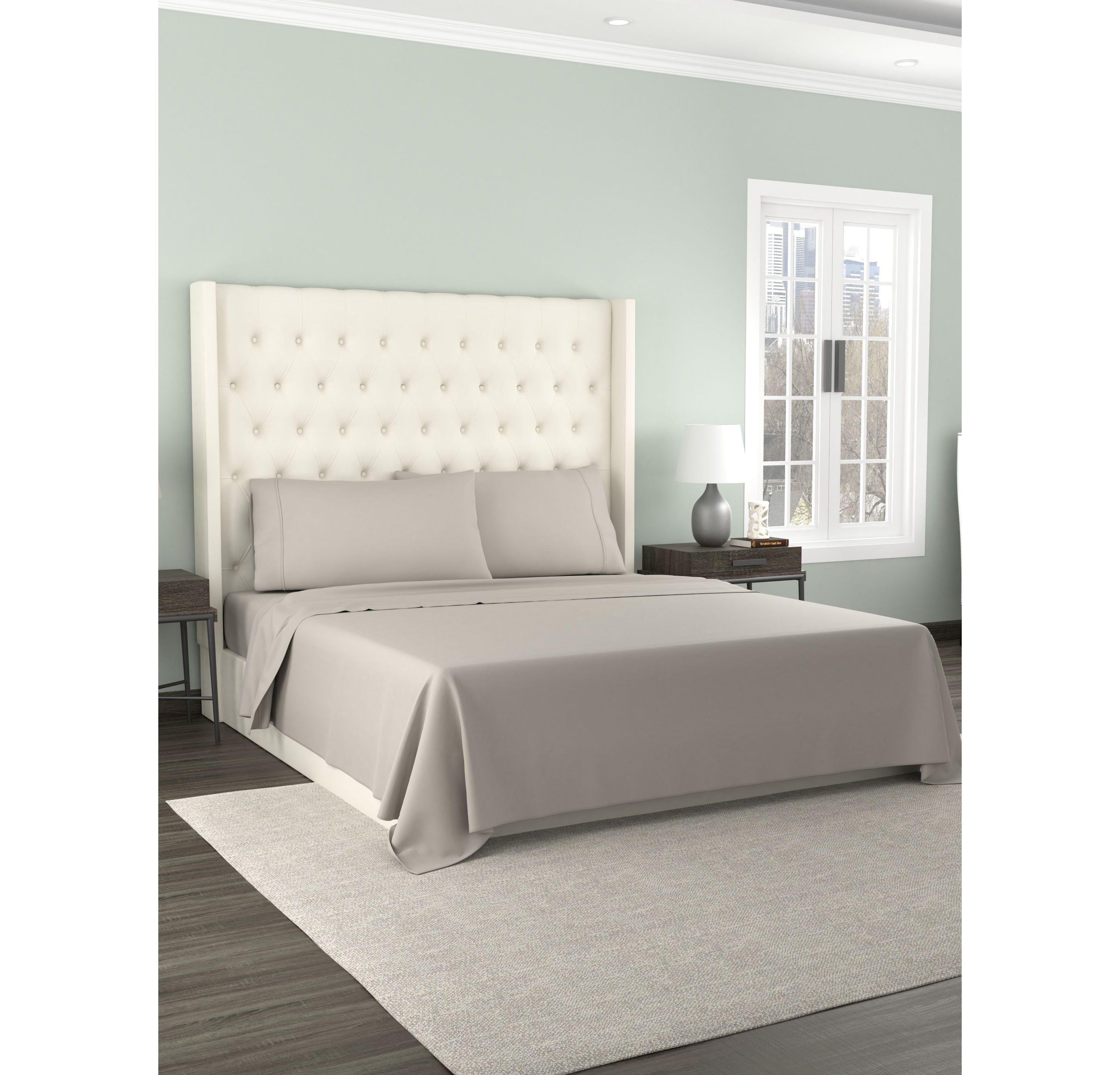 300TC Organic Cotton Percale Sheet Set