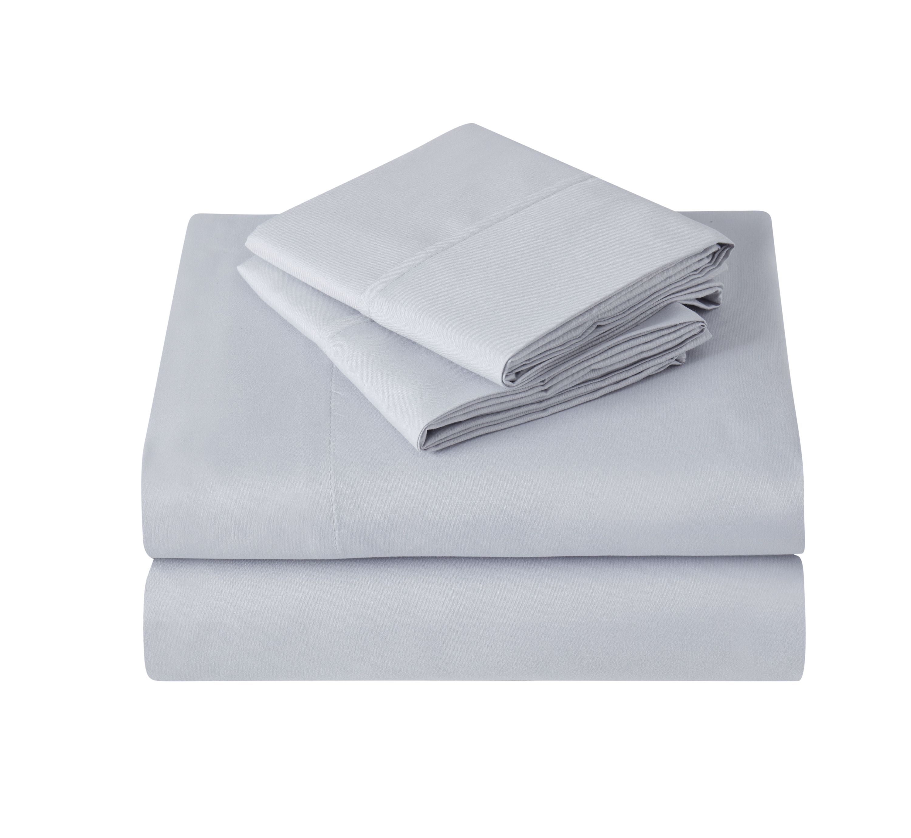 4pc Brushed Microfiber Sheet Set