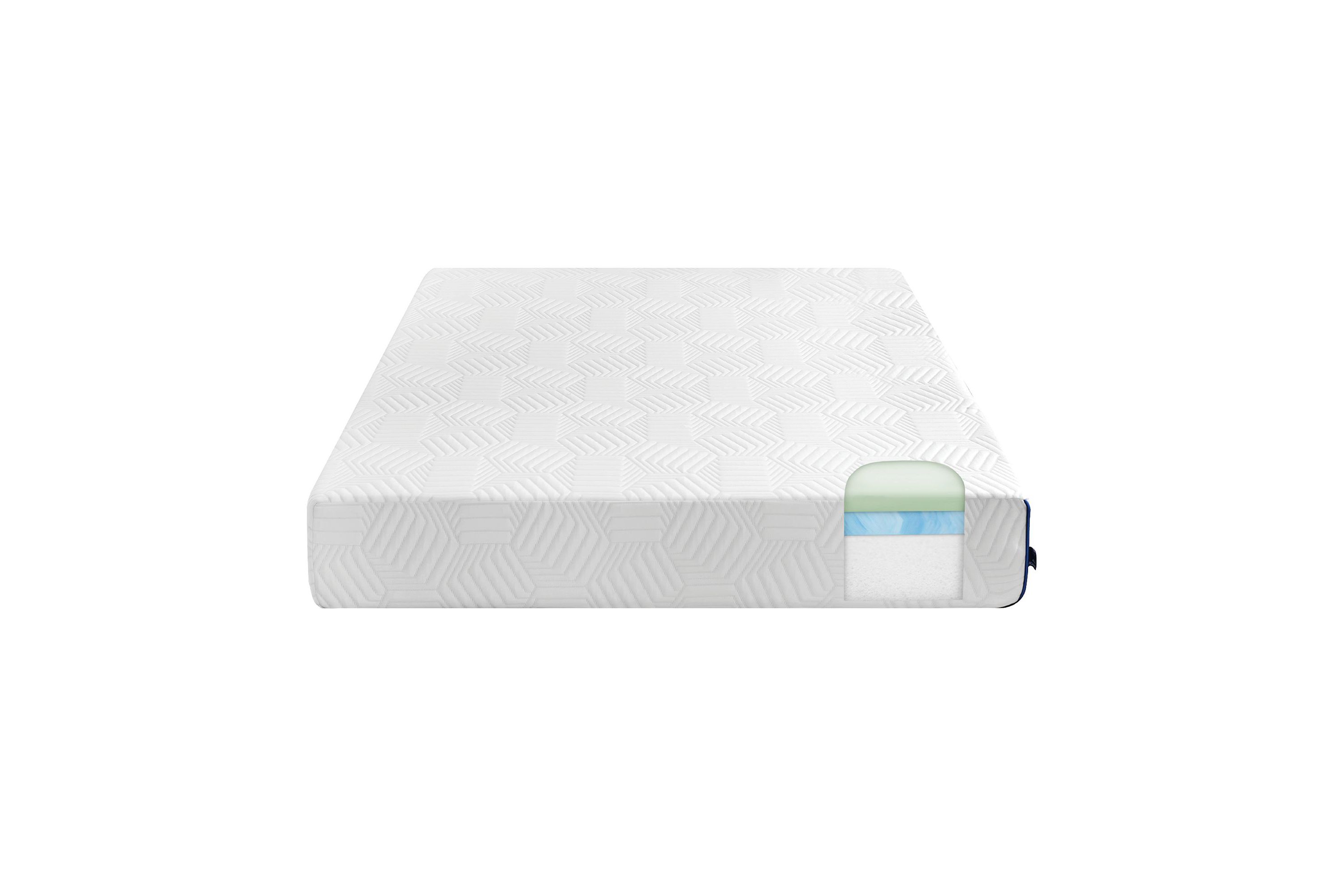 10-Inch 3-Layer Memory Foam Mattress-in-a-Box