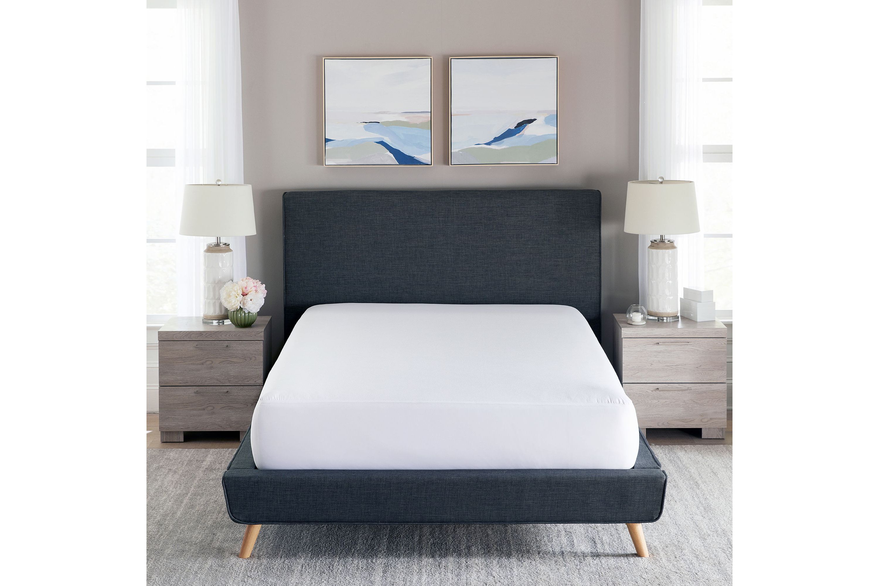 Essentials Whisper Quiet Waterproof Mattress Protector