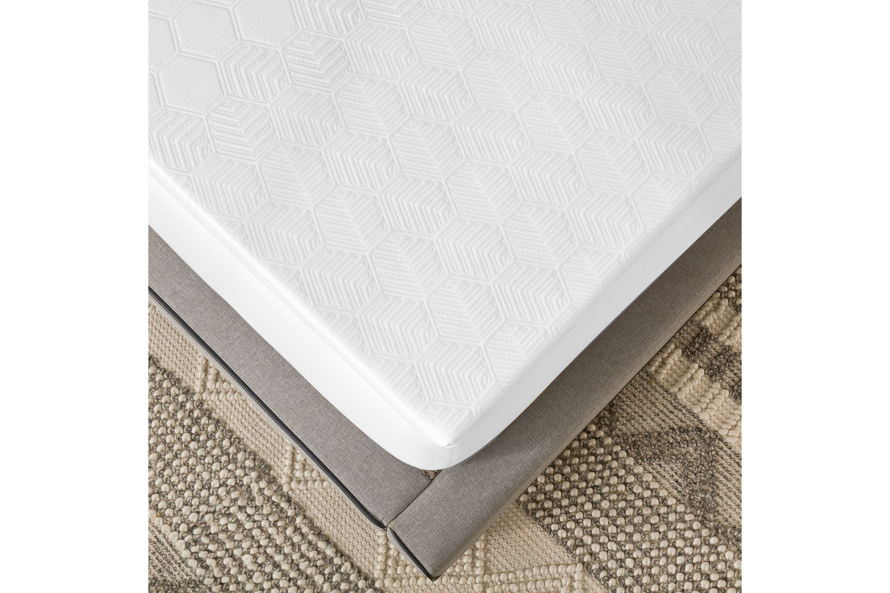 3-Inch Gel-Infused Memory Foam Mattress Topper with Cooling Cover