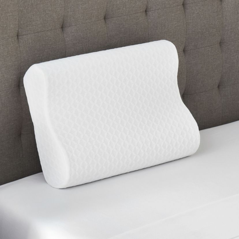 Gel Support Contour Memory Foam Bed Pillow