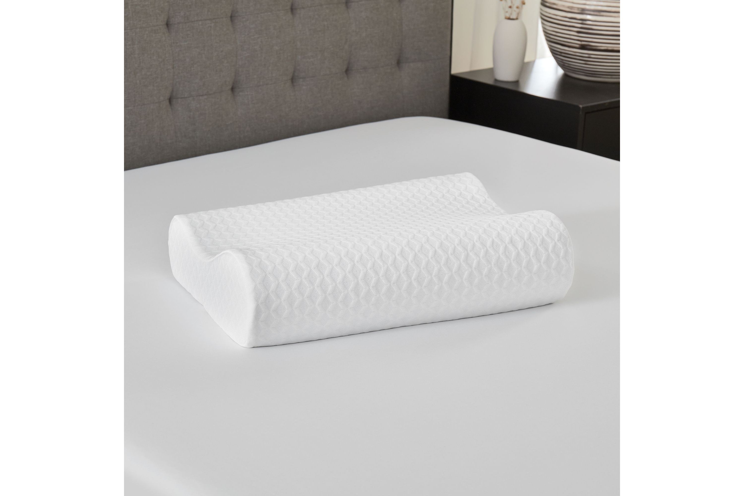 Gel Support Contour Memory Foam Bed Pillow
