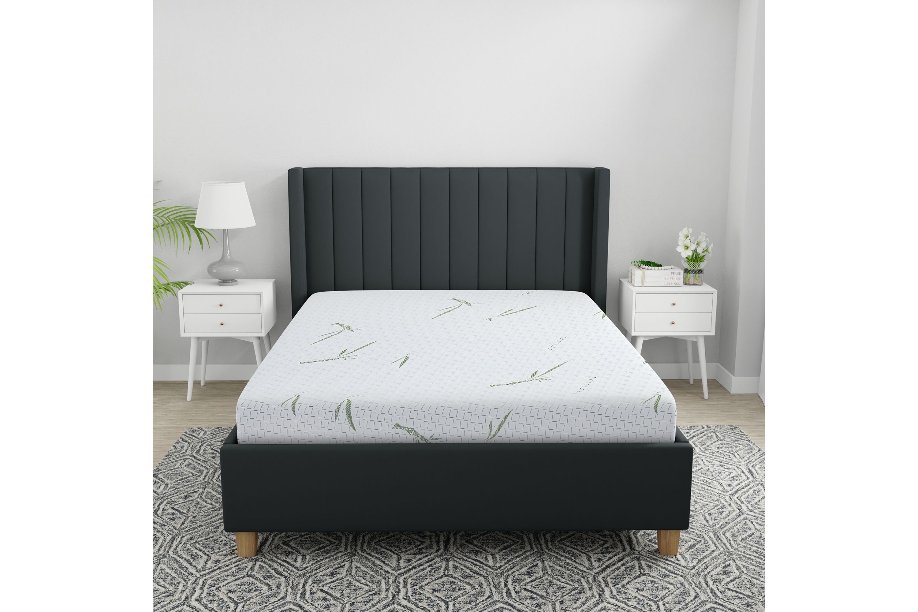 Dual Layer Memory Foam Mattress with Bamboo Infused Cover