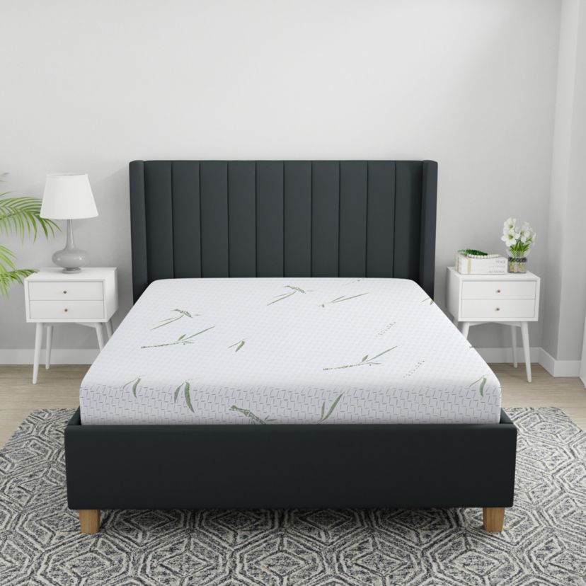Dual Layer Memory Foam Mattress with Bamboo Infused Cover