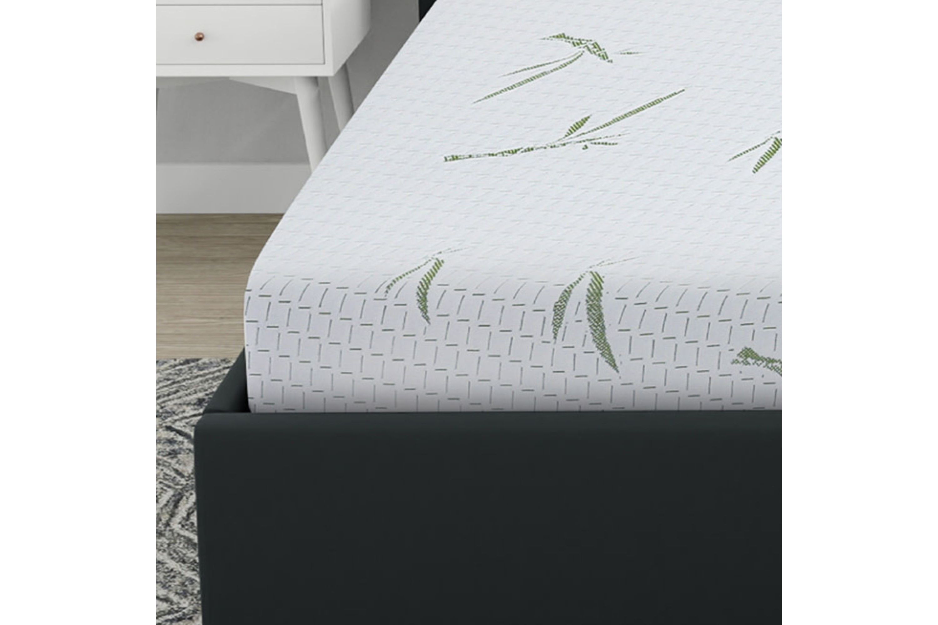 Dual Layer Memory Foam Mattress with Bamboo Infused Cover
