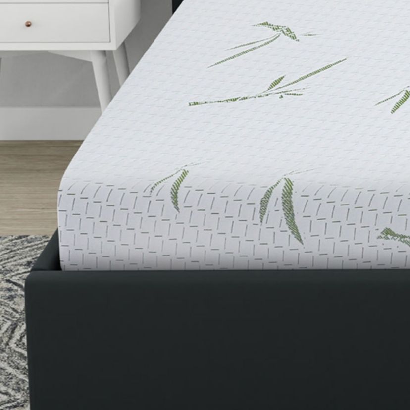 Dual Layer Memory Foam Mattress with Bamboo Infused Cover