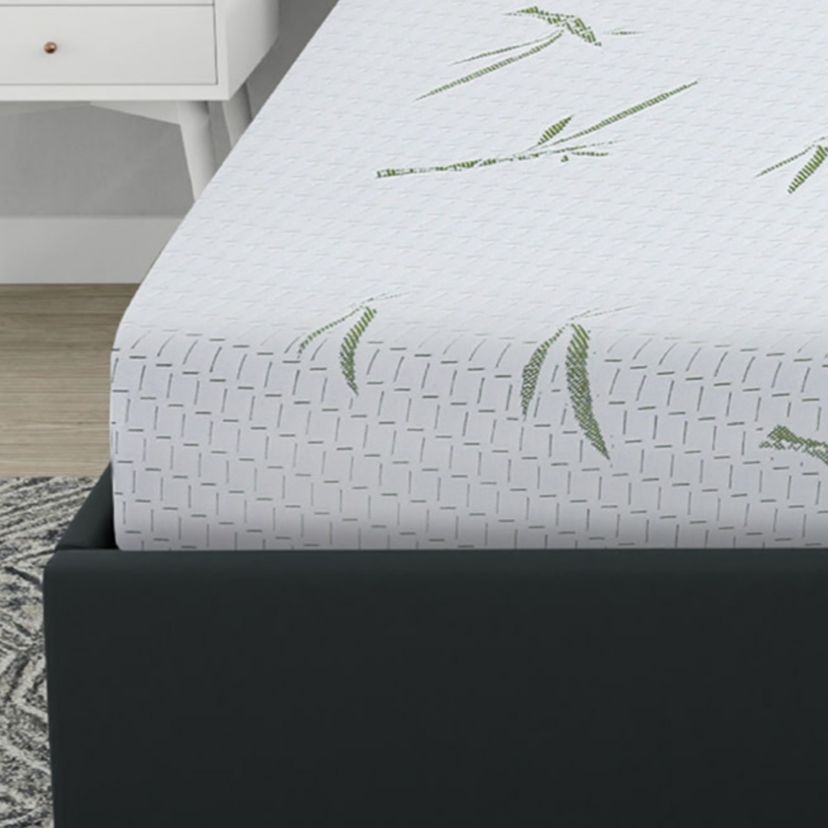 Dual Layer Memory Foam Mattress with Bamboo Infused Cover