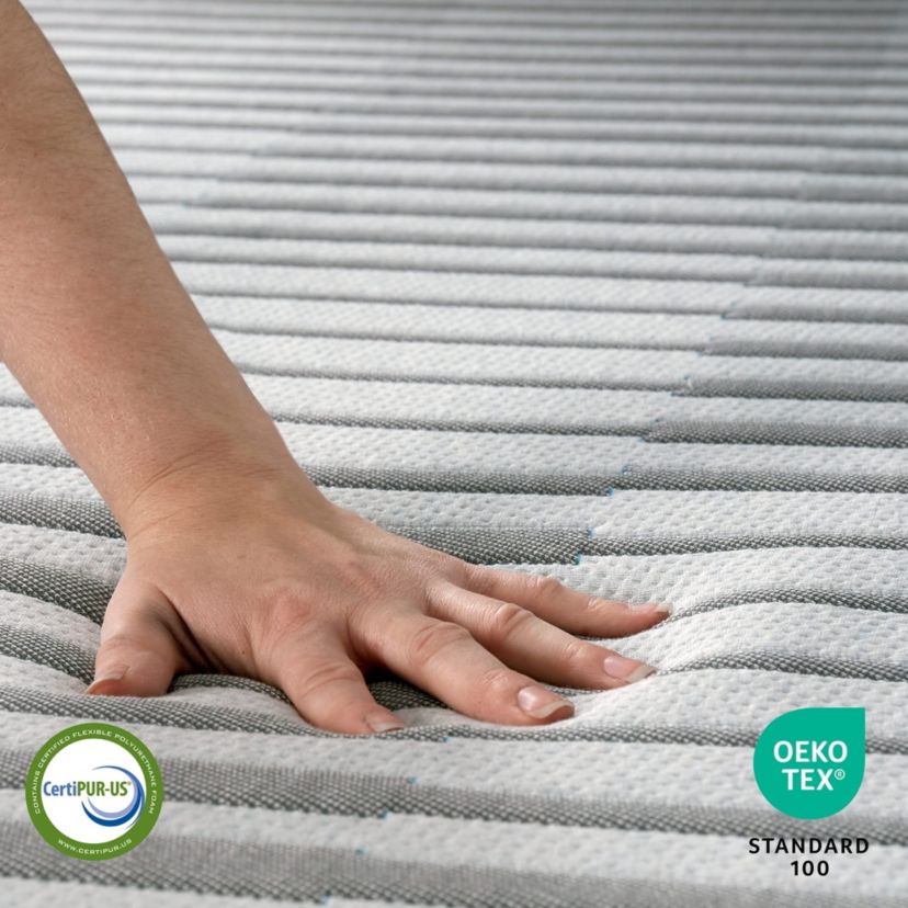 10-Inch Triple Layer Support Memory Foam Mattress-in-a-Box