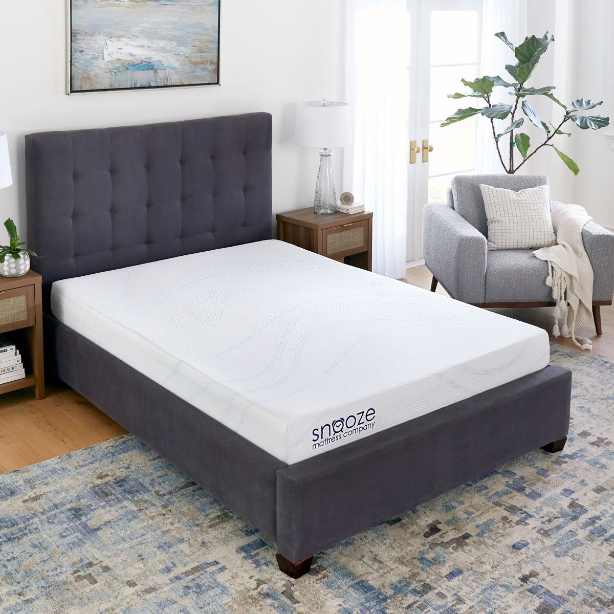 8-Inch Triple Layer Support Memory Foam Mattress-in-a-Box