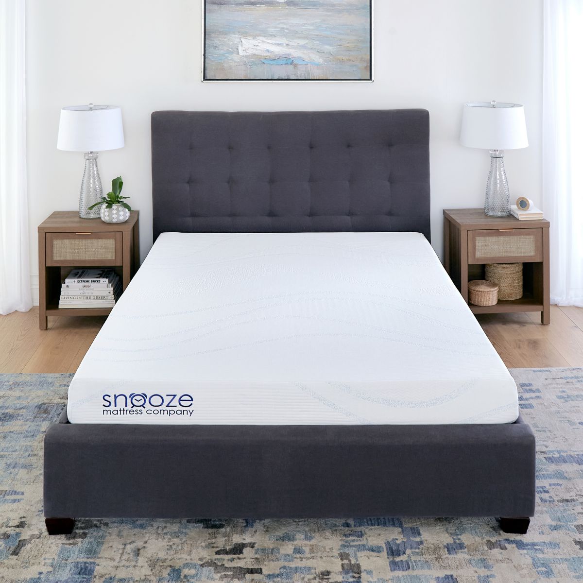 8-Inch Triple Layer Support Memory Foam Mattress-in-a-Box