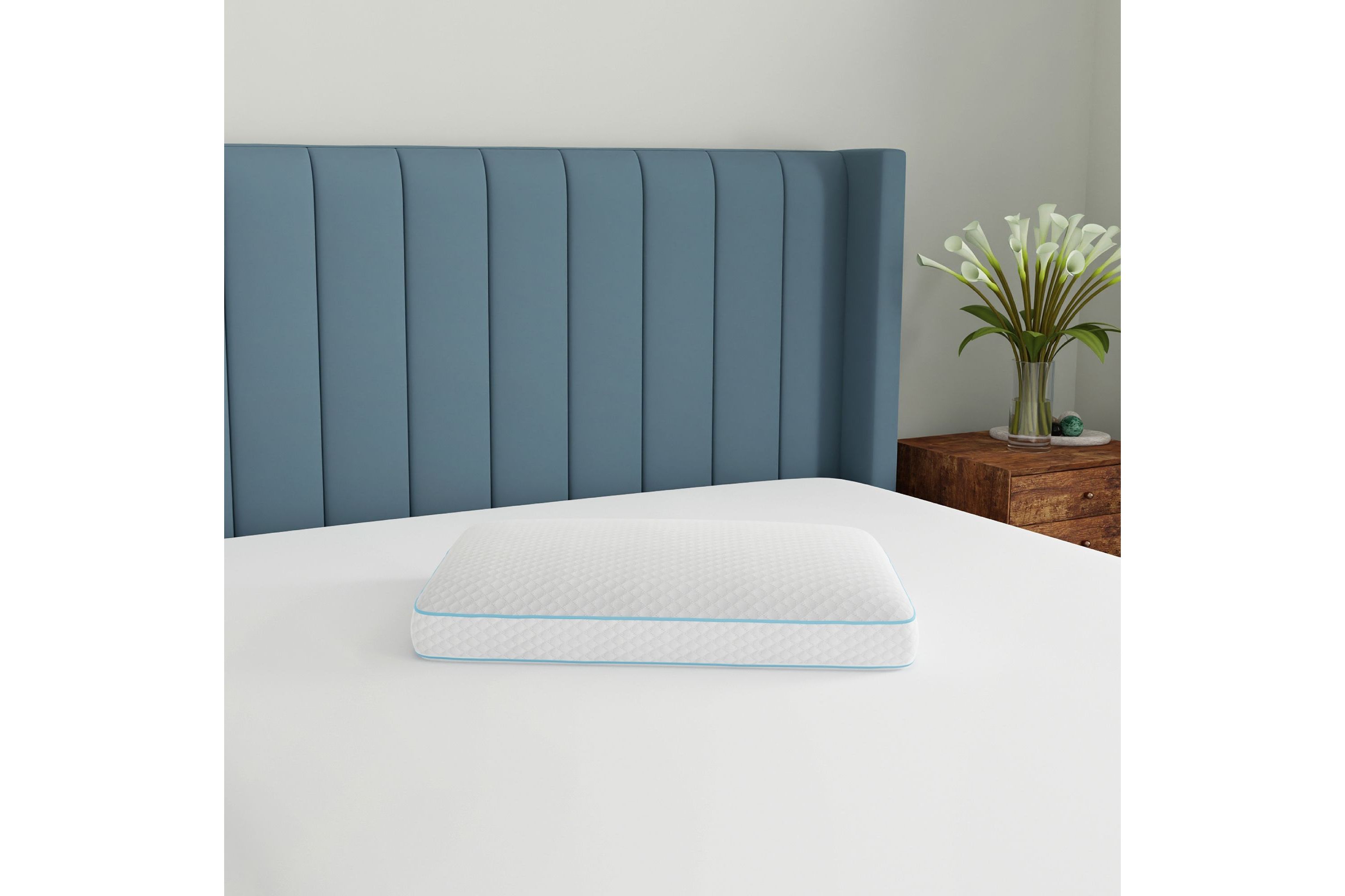 AeroFusion Gusseted Gel-Infused Memory Foam Bed Pillow