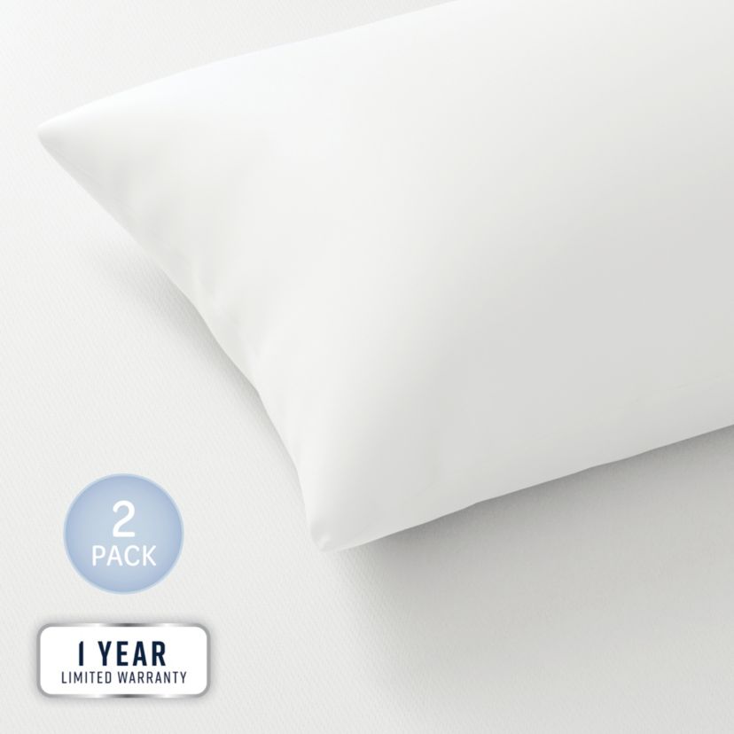 Fiber Filled 27 x 27 Euro Square Pillow Insert - 2 Pack