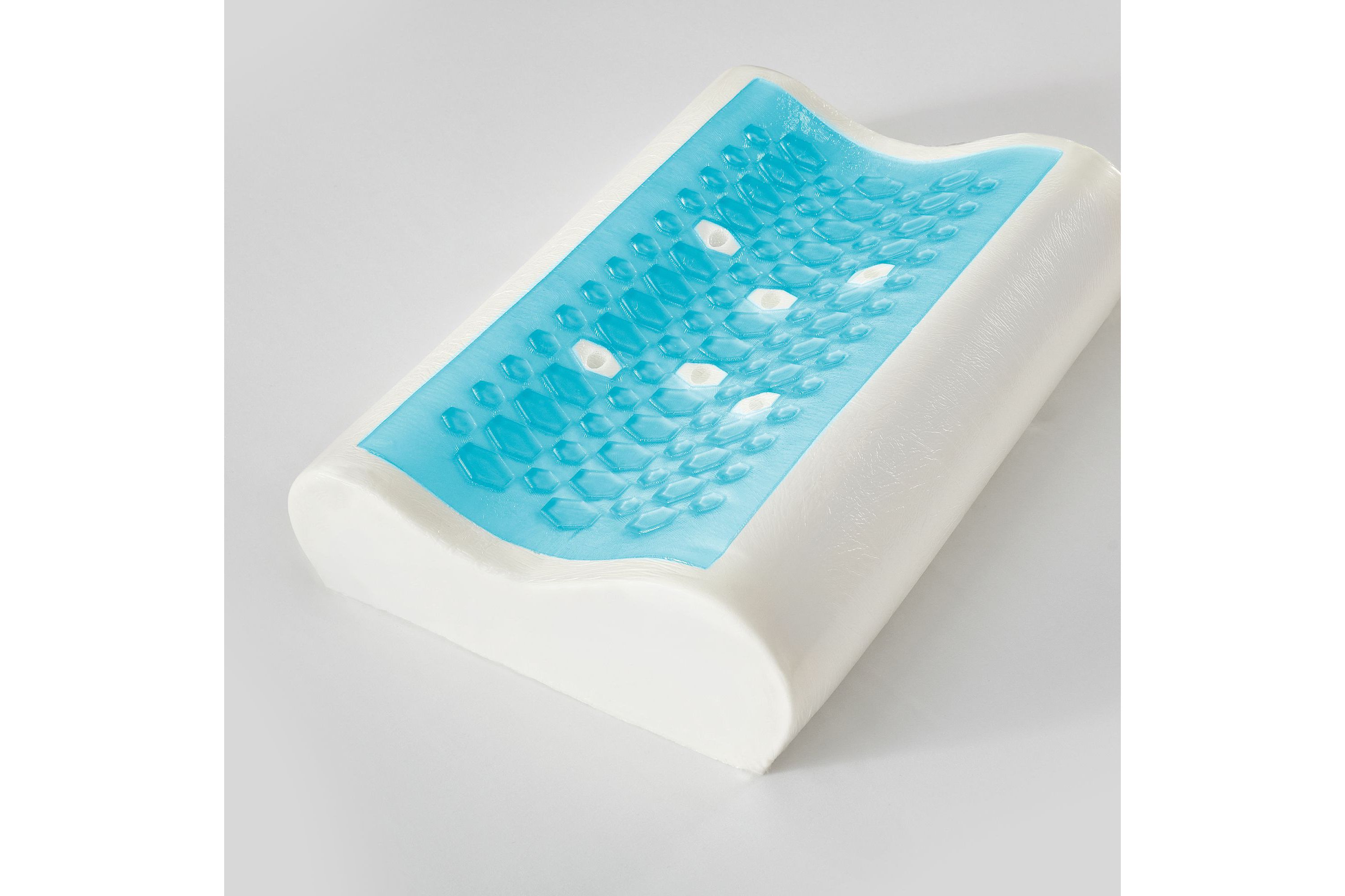 Cooling Gel Overlay Memory Foam Contour Bed Pillow