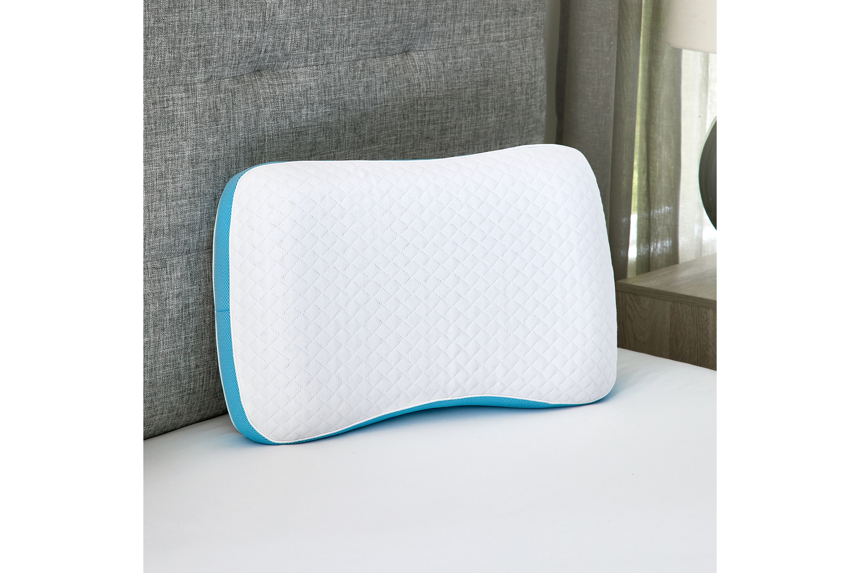 Side and Back Sleeper Gel-Infused Memory Foam Bed Pillow