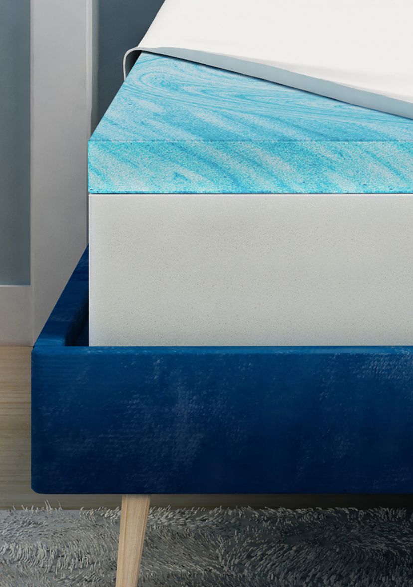 DuoCool 3" Memory Foam Mattress Topper