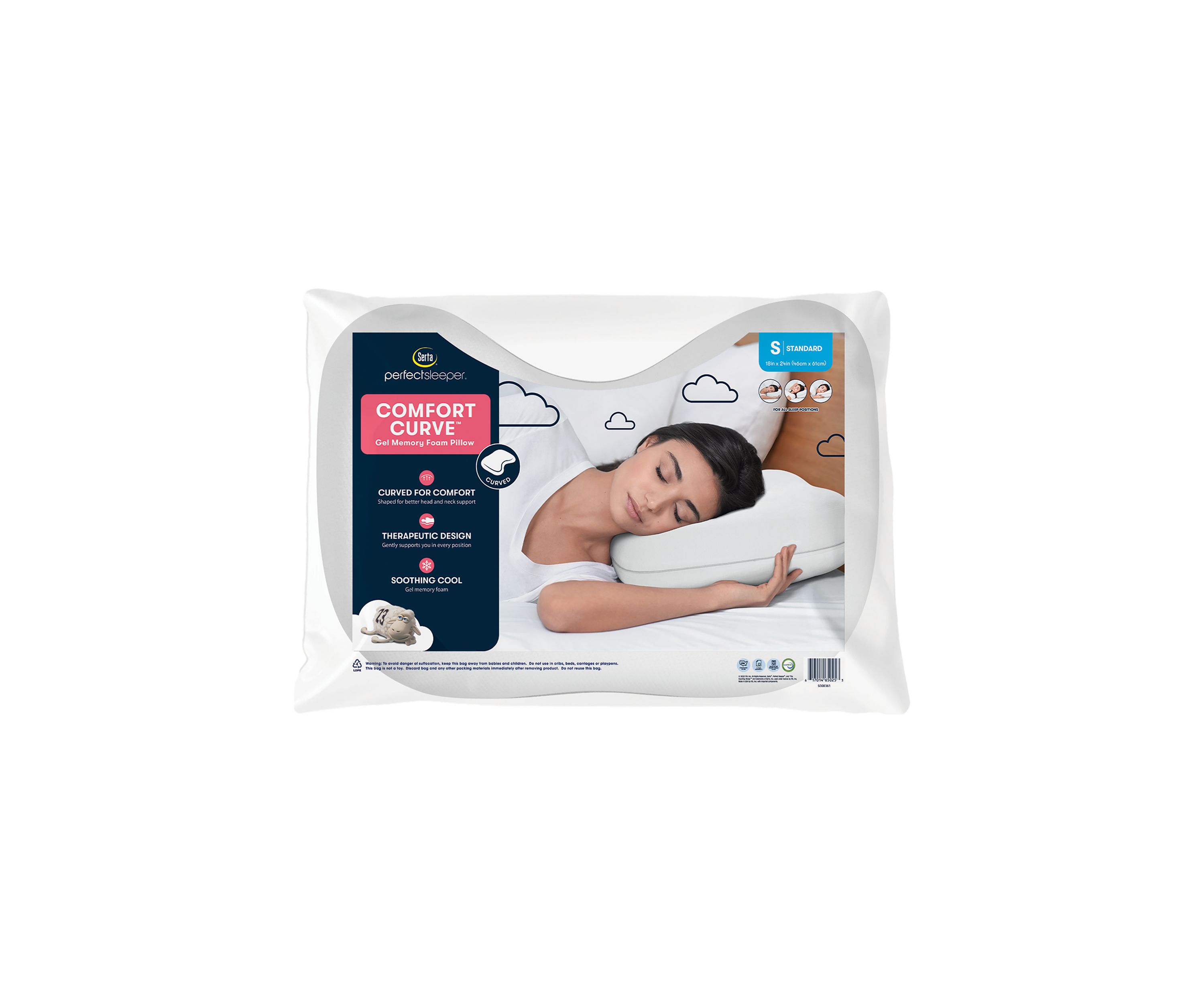 Comfort Curve Refresh Foam Pillow