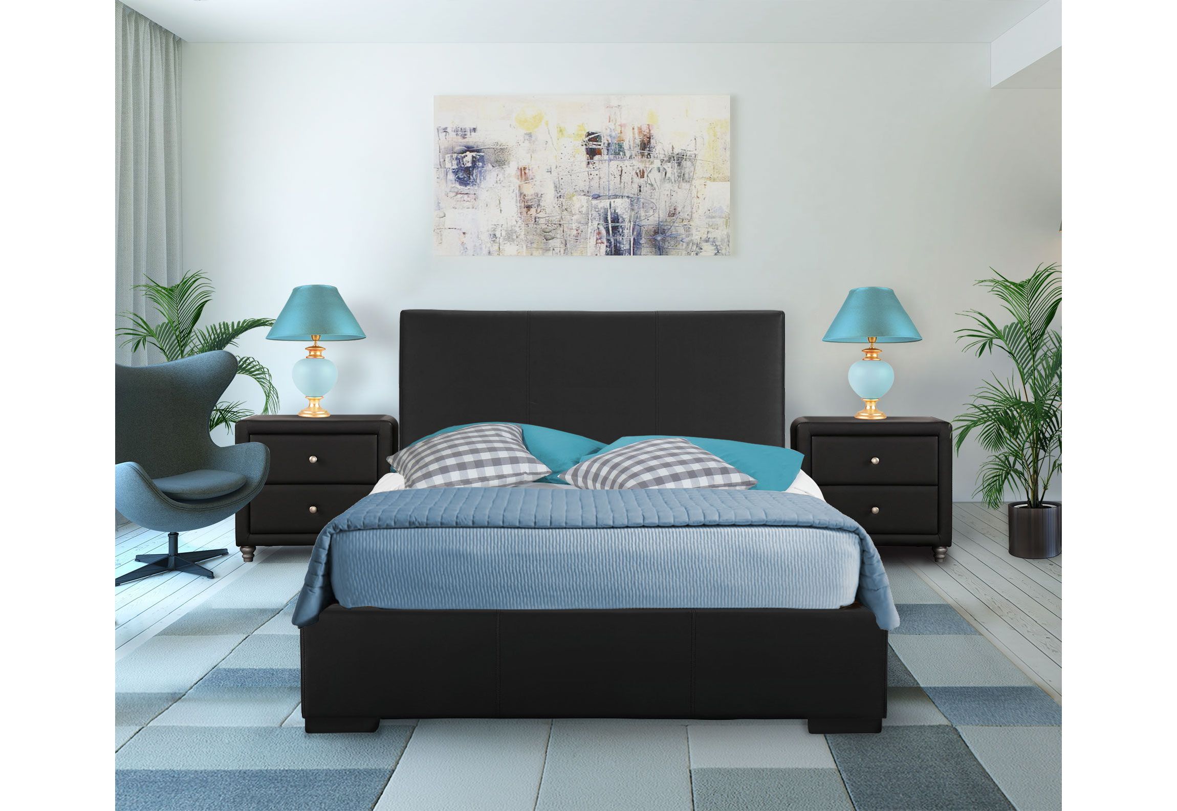 Hindes Upholstered Bed