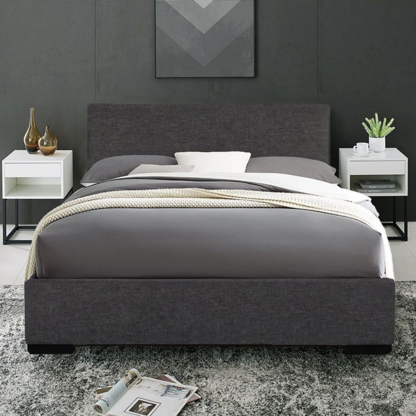 Abbey Upholstered Platform Bed
