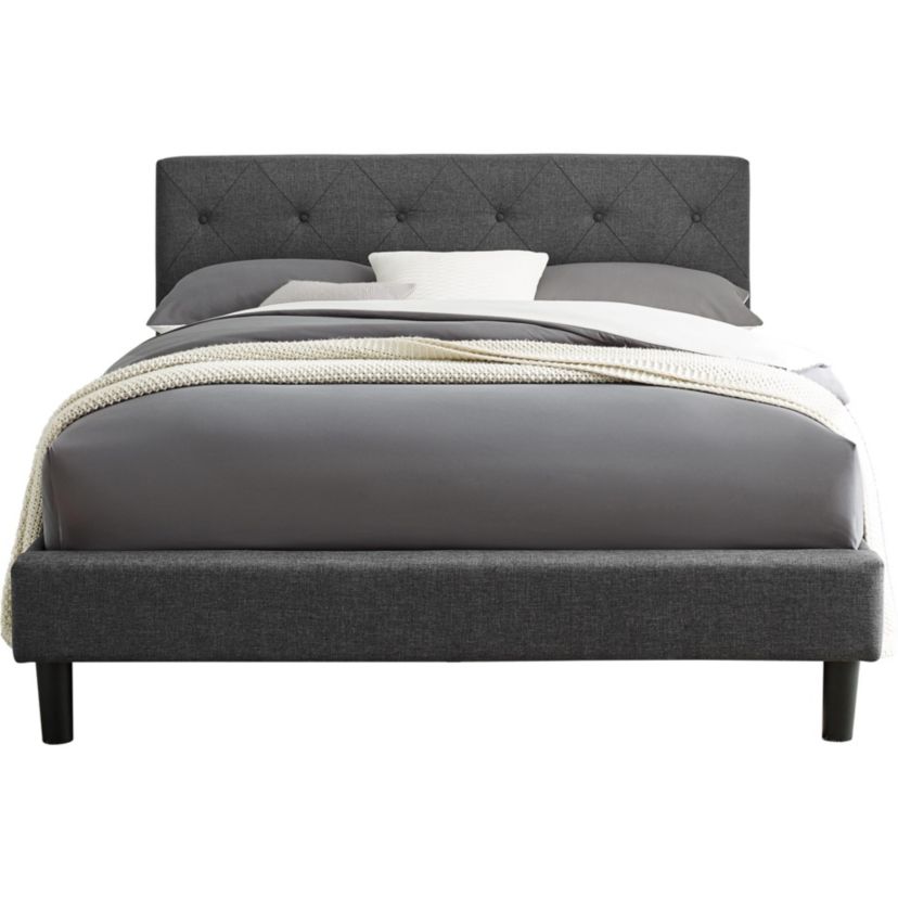 Monticello Tufted Platform Bed