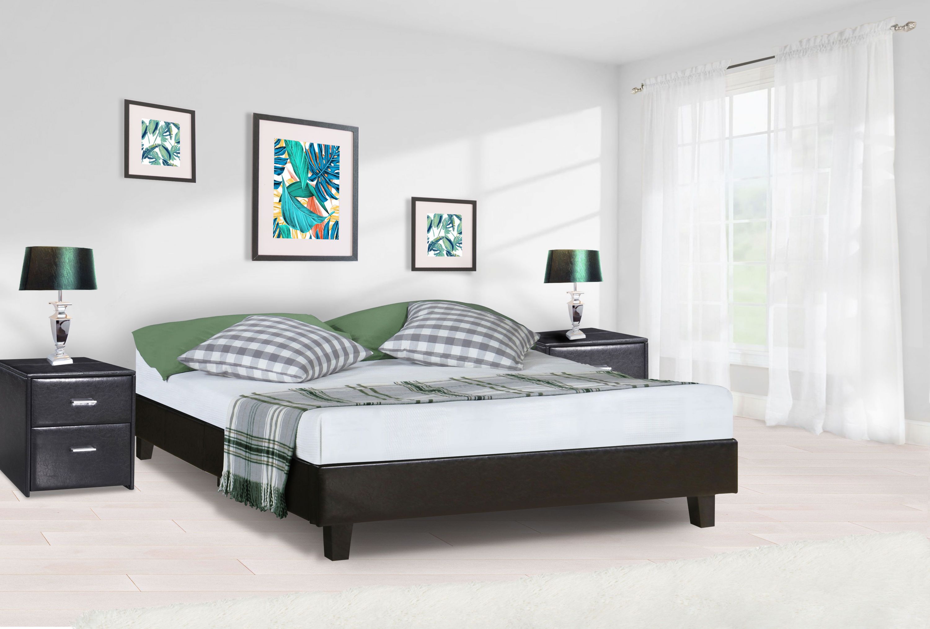 Acton Upholstered Platform Bed