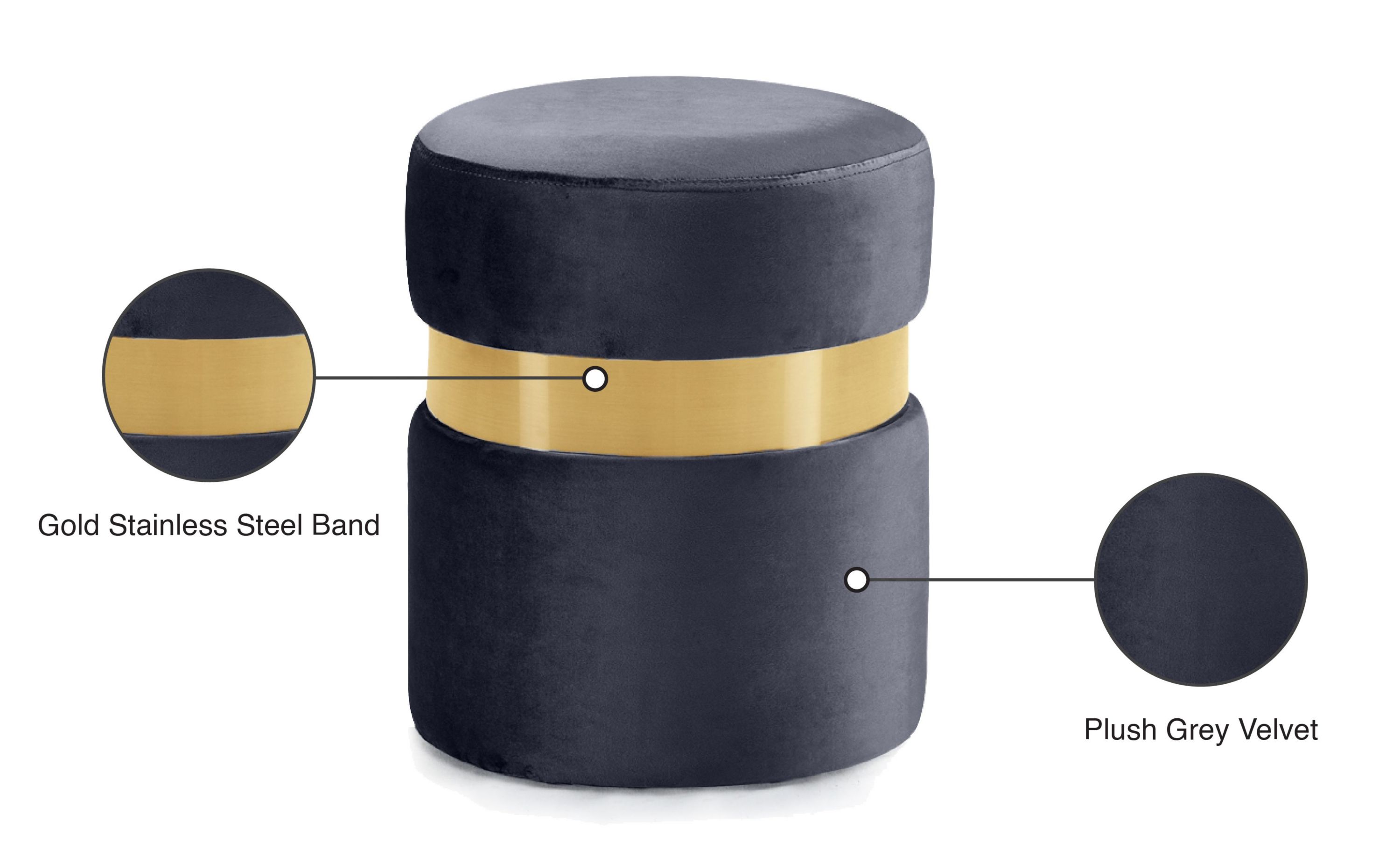 Hailey Ottoman/Stool