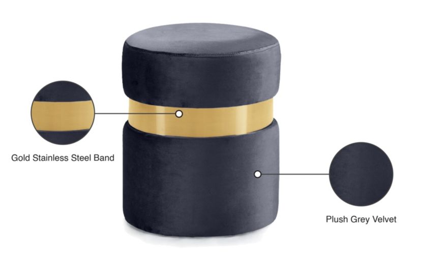 Hailey Ottoman/Stool