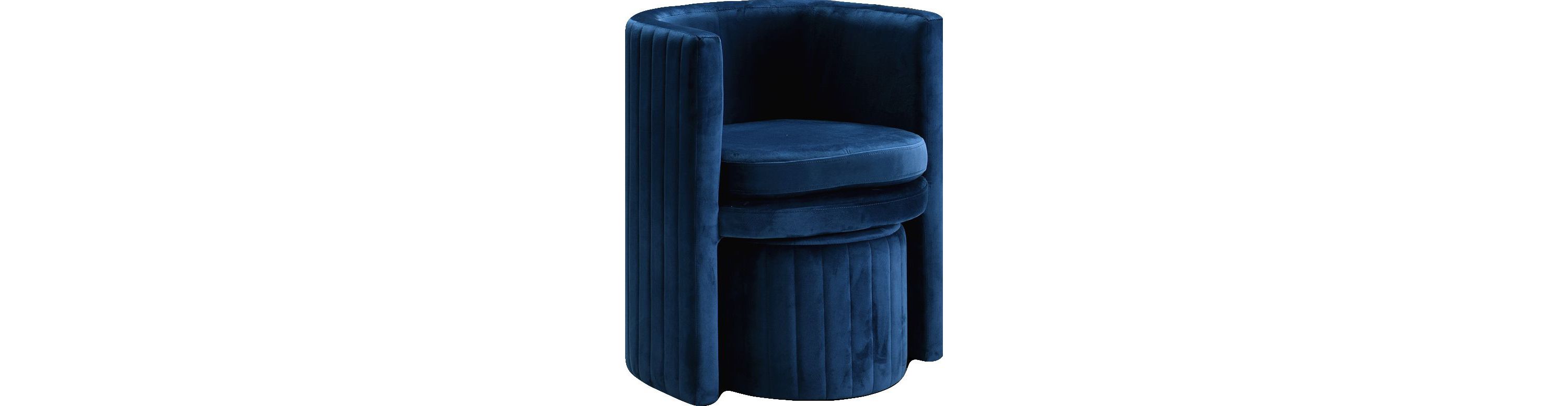 Selena Accent Chair Ottoman Set