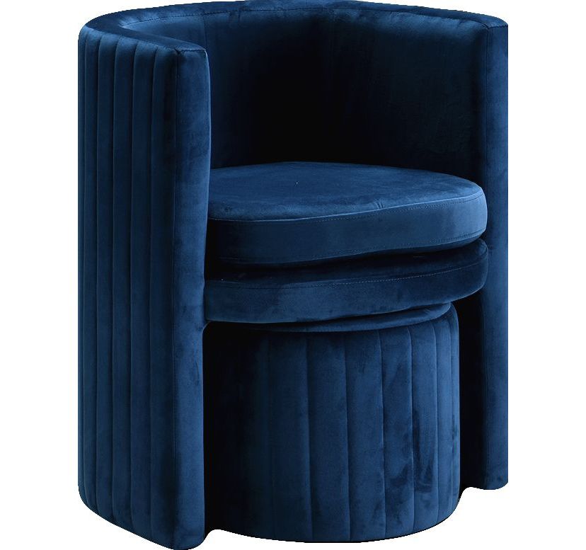 Selena Accent Chair Ottoman Set
