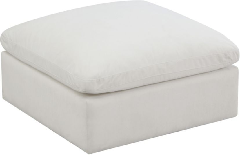 Plush Standard Comfort Modular Ottoman
