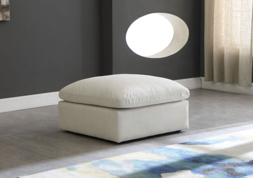 Plush Standard Comfort Modular Ottoman