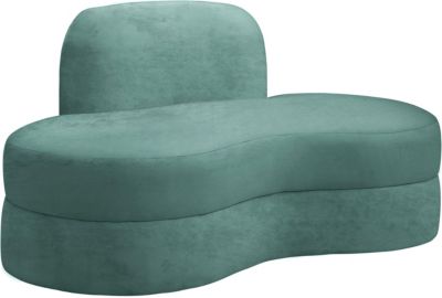 Meridian Furniture Mitzy Loveseat, Mint -  0753359800509