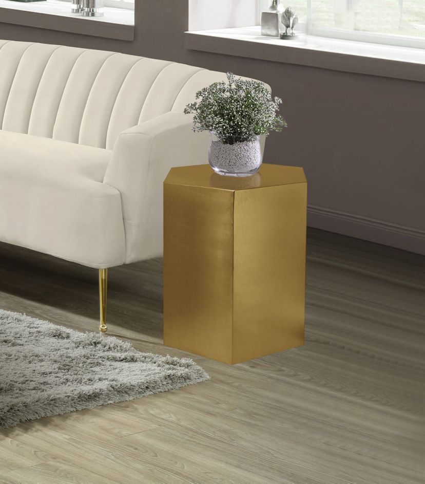 Hexagon End Table