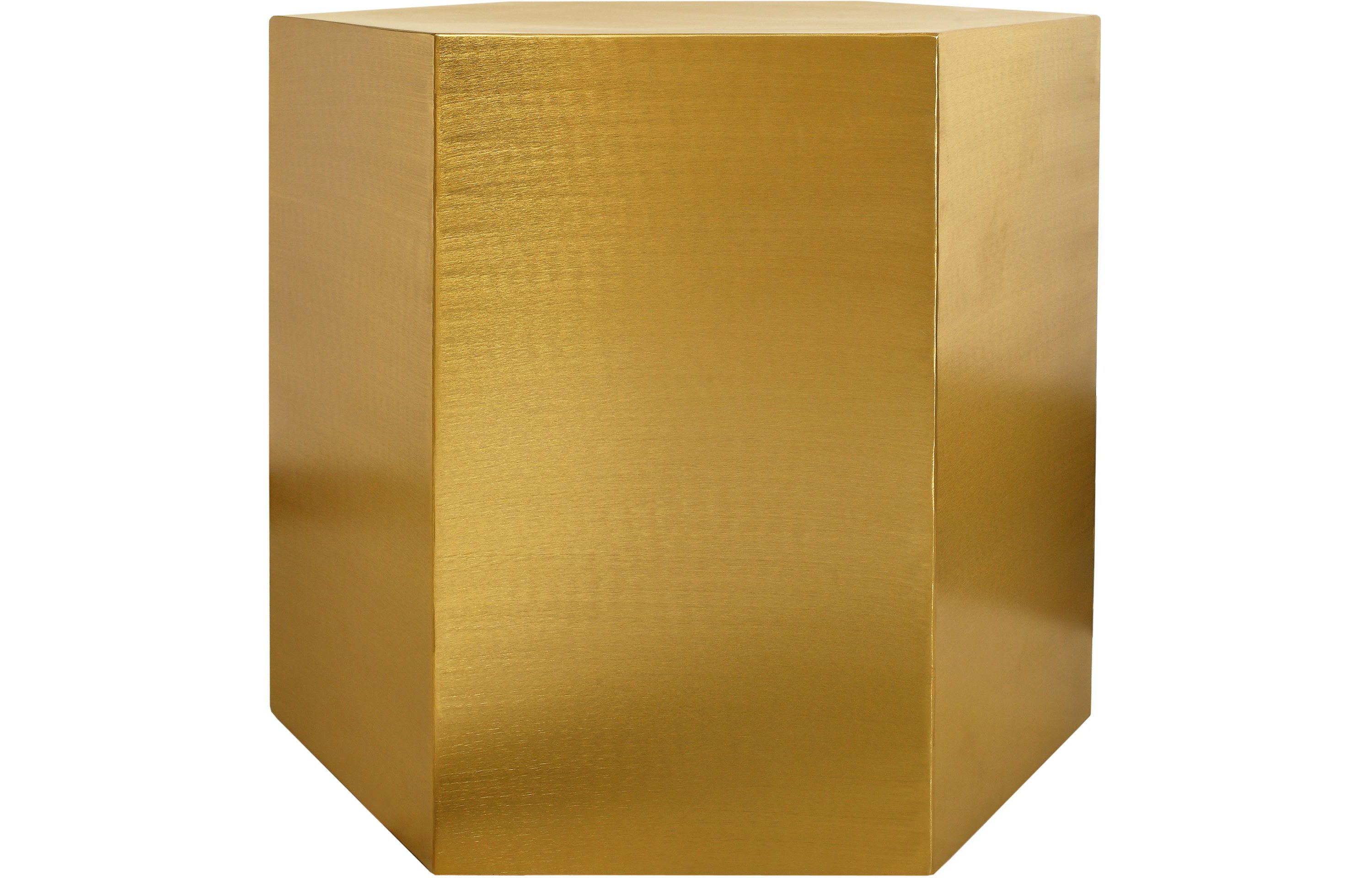 Hexagon End Table