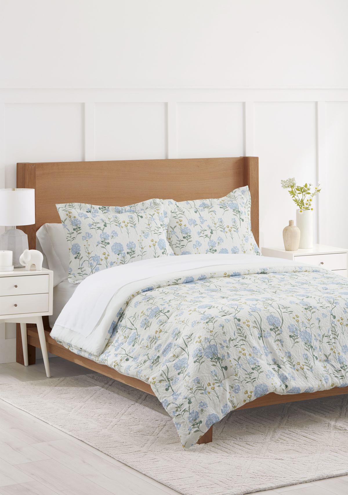 Hydrangea 3 Piece Comforter Set