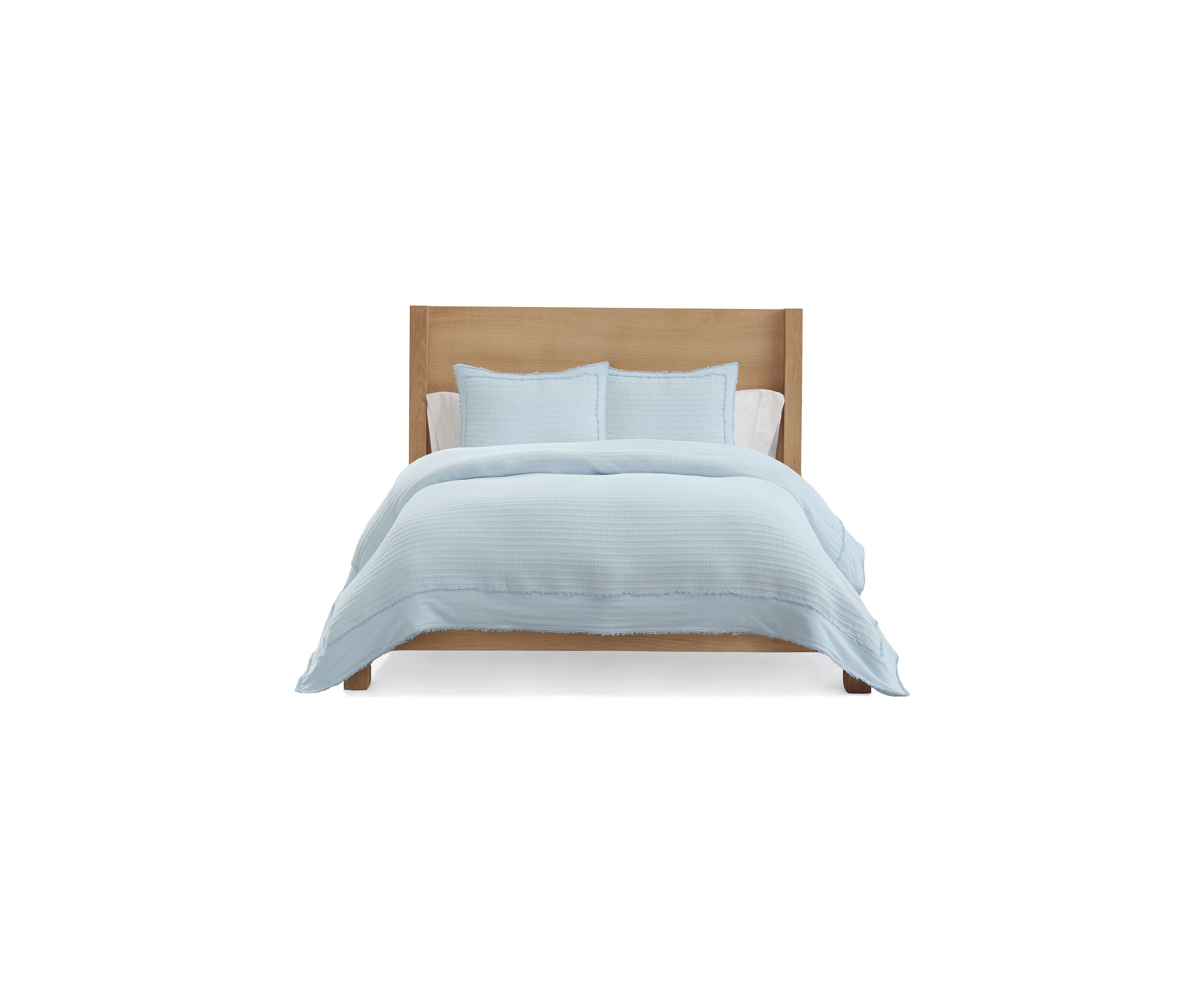 Skylar Blue 3 Piece Quilt Set