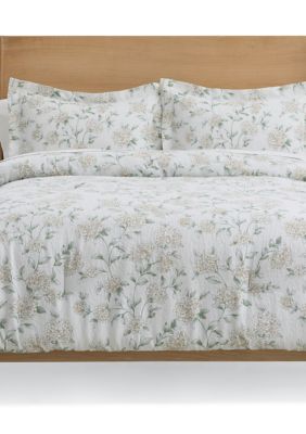 Hydrangea Comforter Set