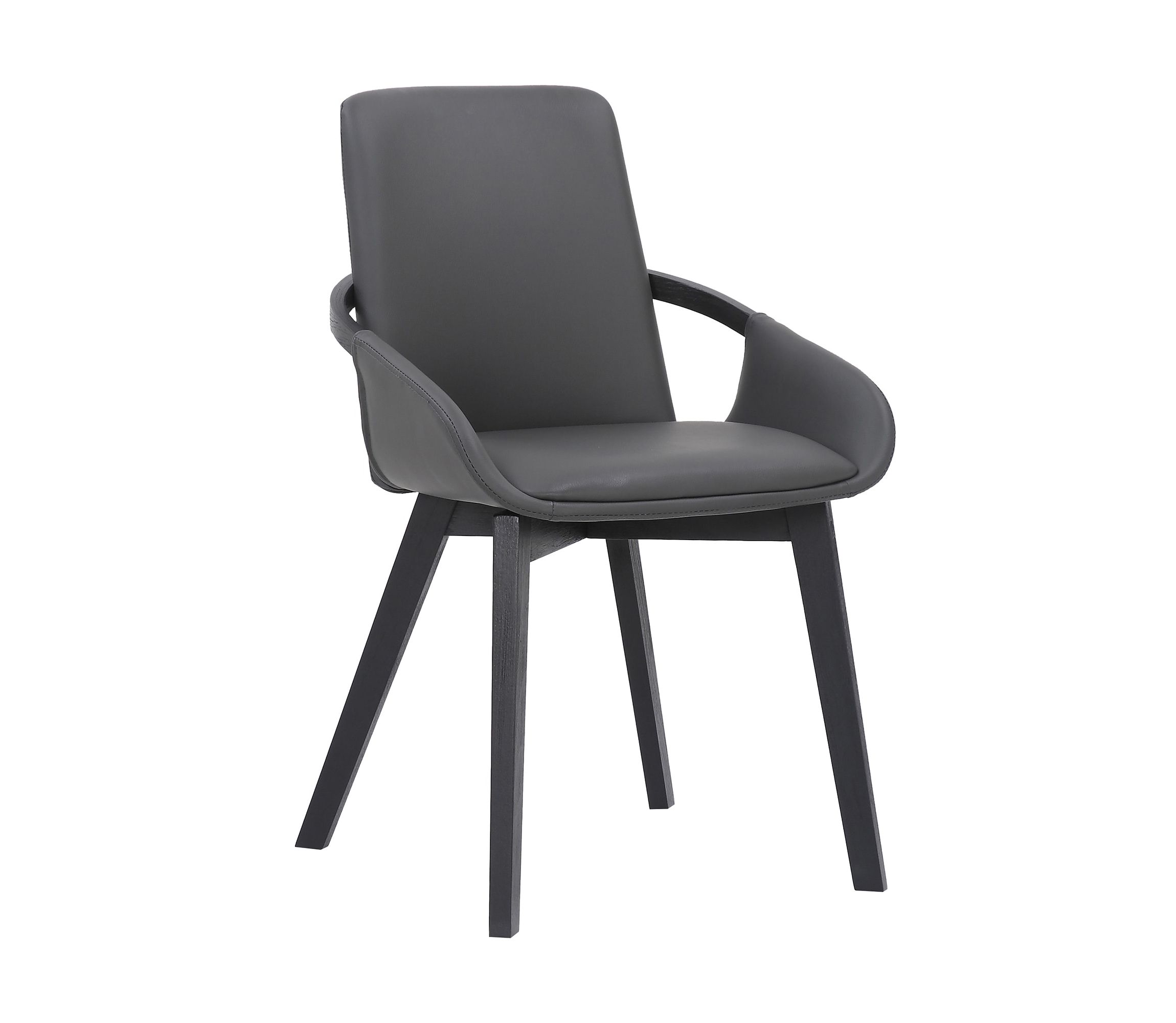 Greisen Modern Gray Wood Dining Room Chair