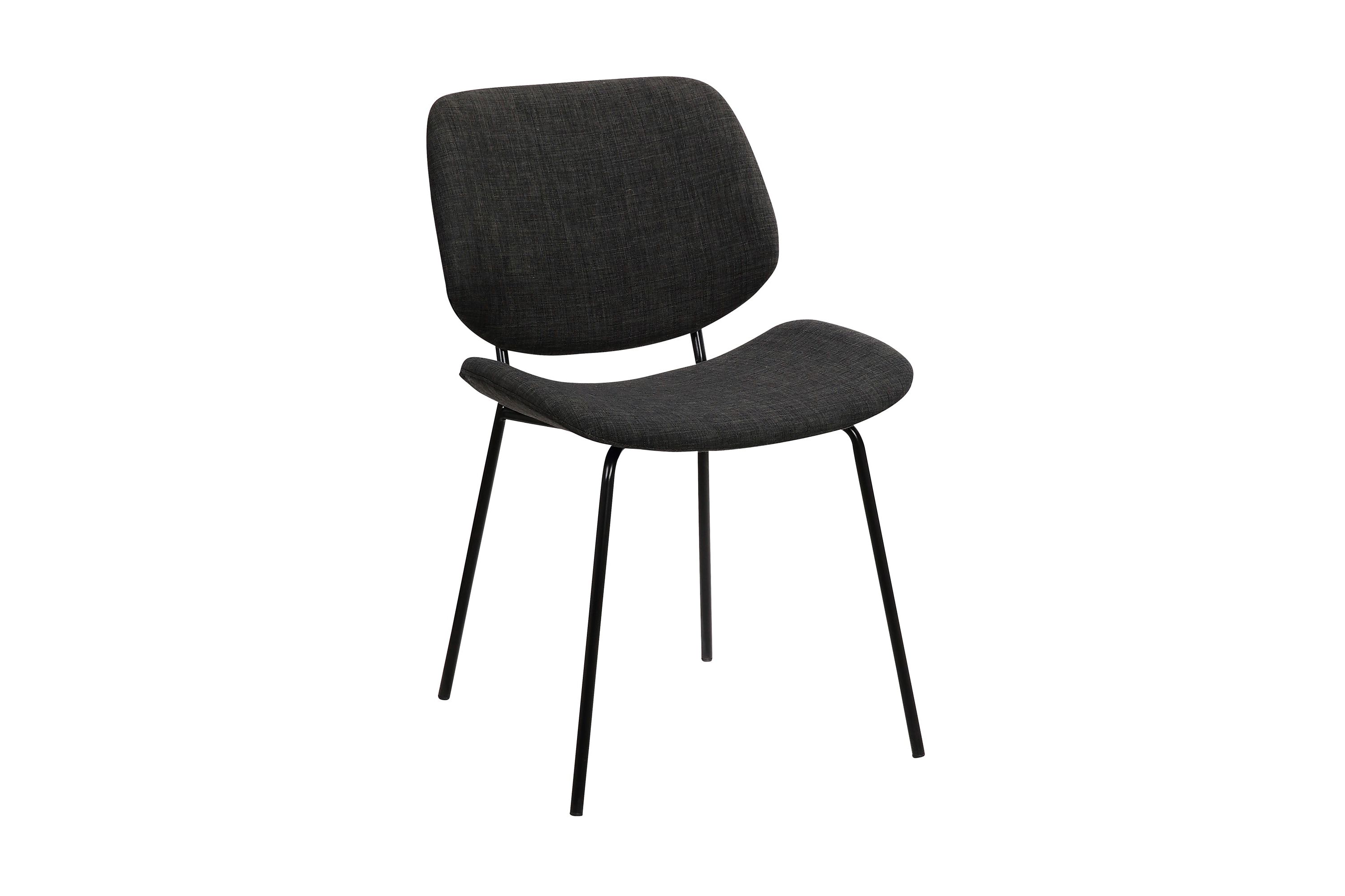Quest Charcoal Modern Dining Accent Chair