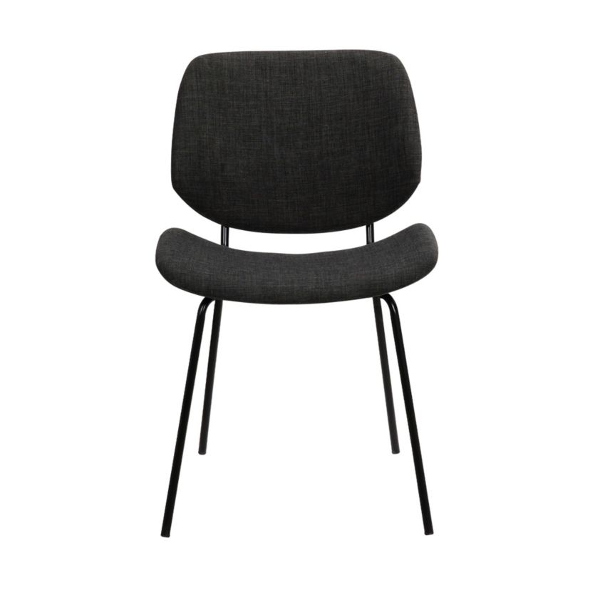 Quest Charcoal Modern Dining Accent Chair