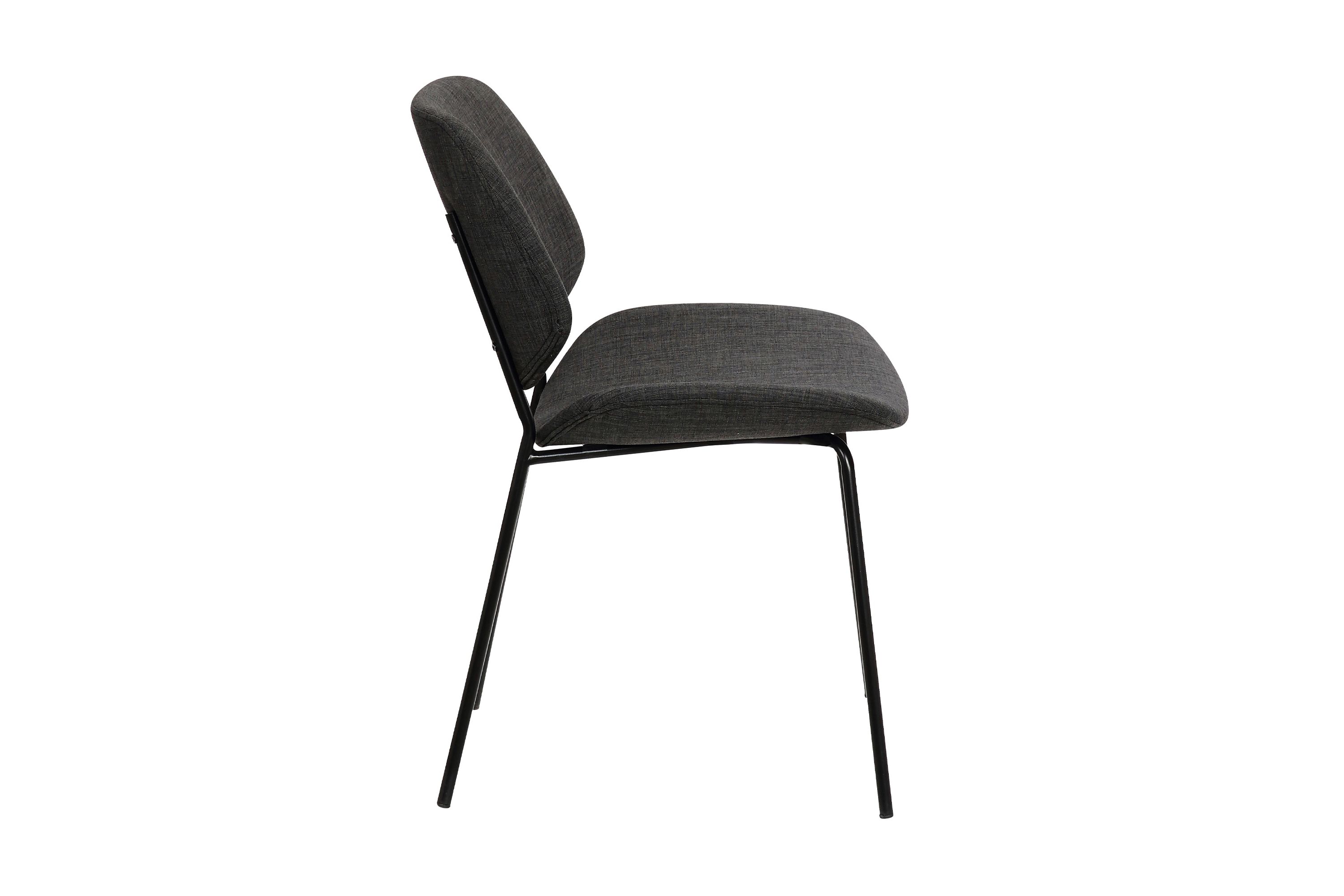 Quest Charcoal Modern Dining Accent Chair