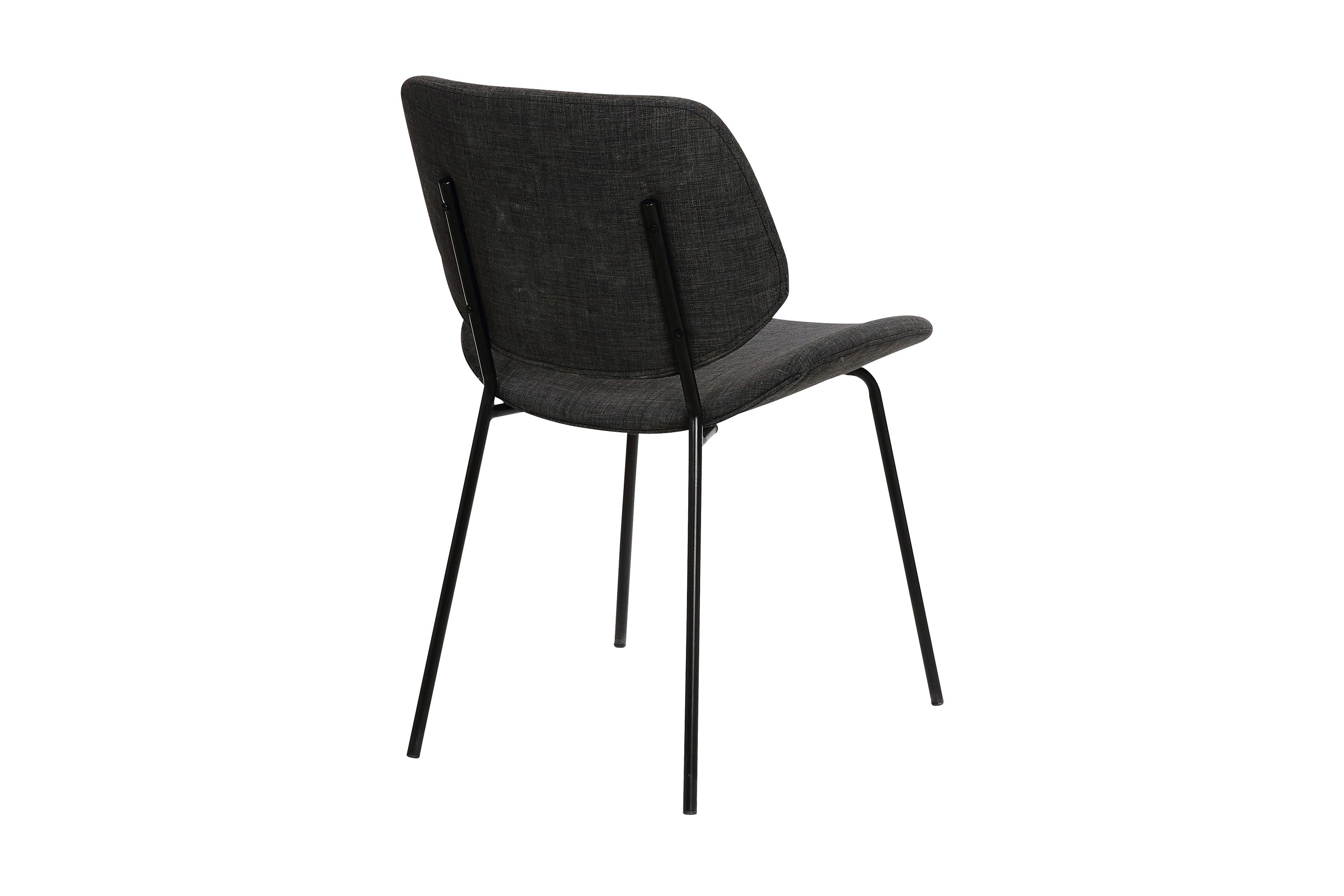 Quest Charcoal Modern Dining Accent Chair