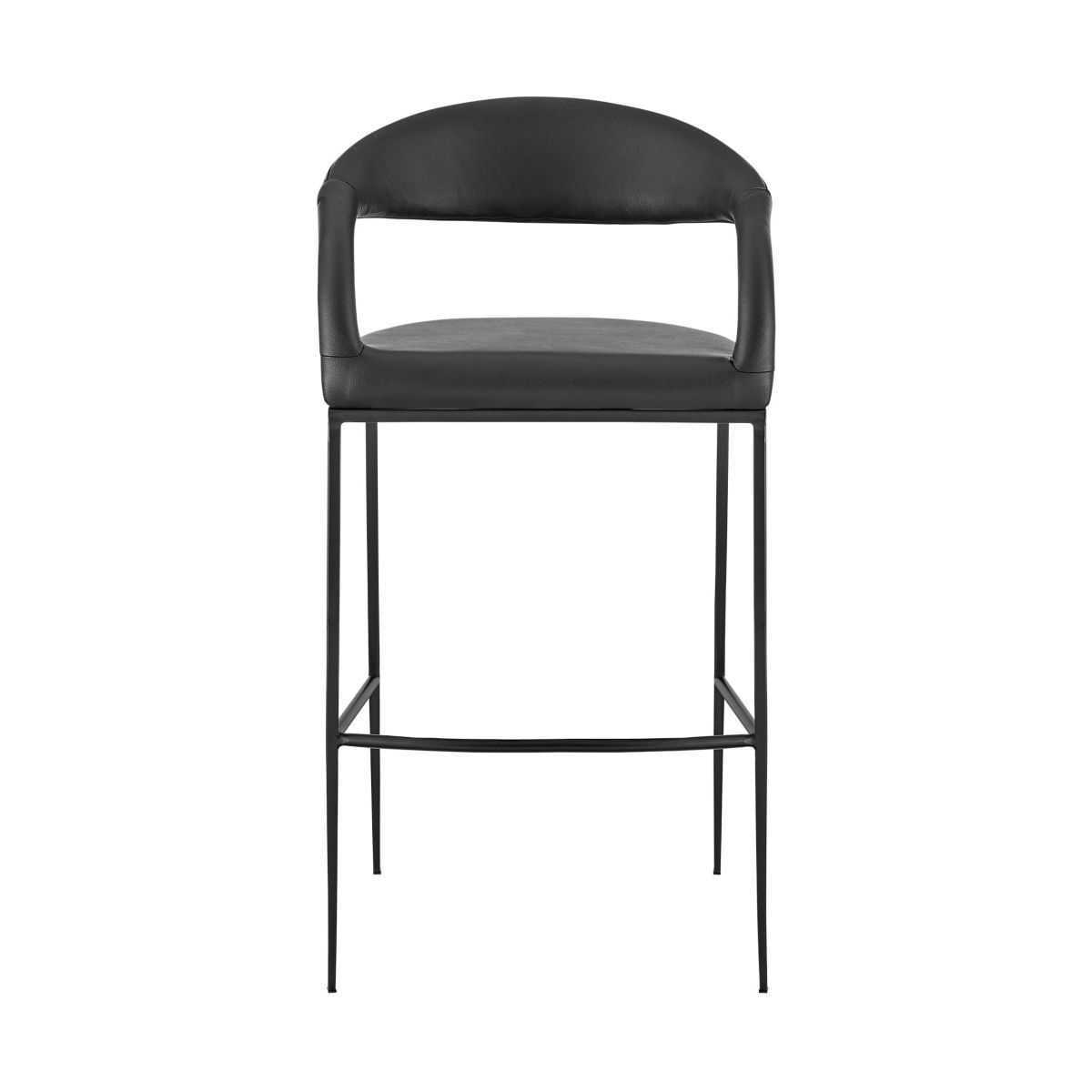 Ramona 30" Bar Stool in Black
