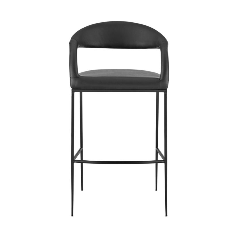 Ramona 30" Bar Stool in Black