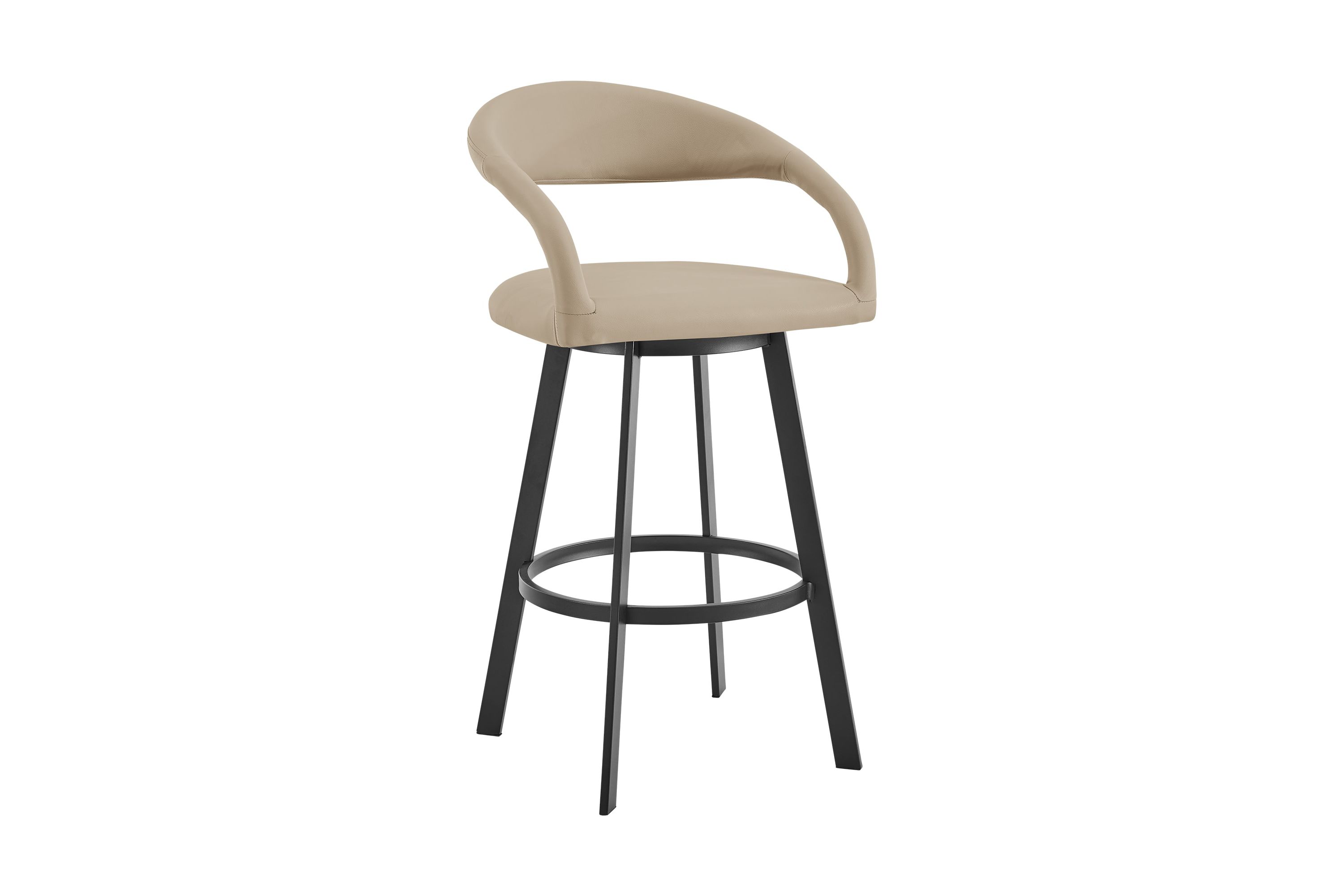 Ramona 26" Swivel Counter Stool in Beige