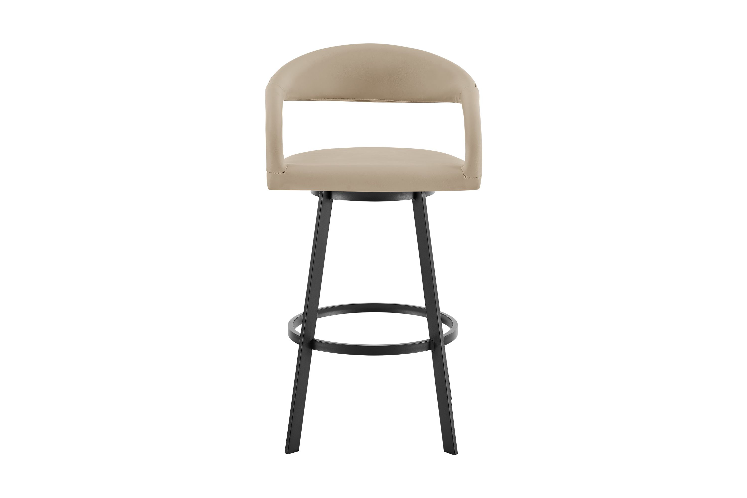 Ramona 26" Swivel Counter Stool in Beige