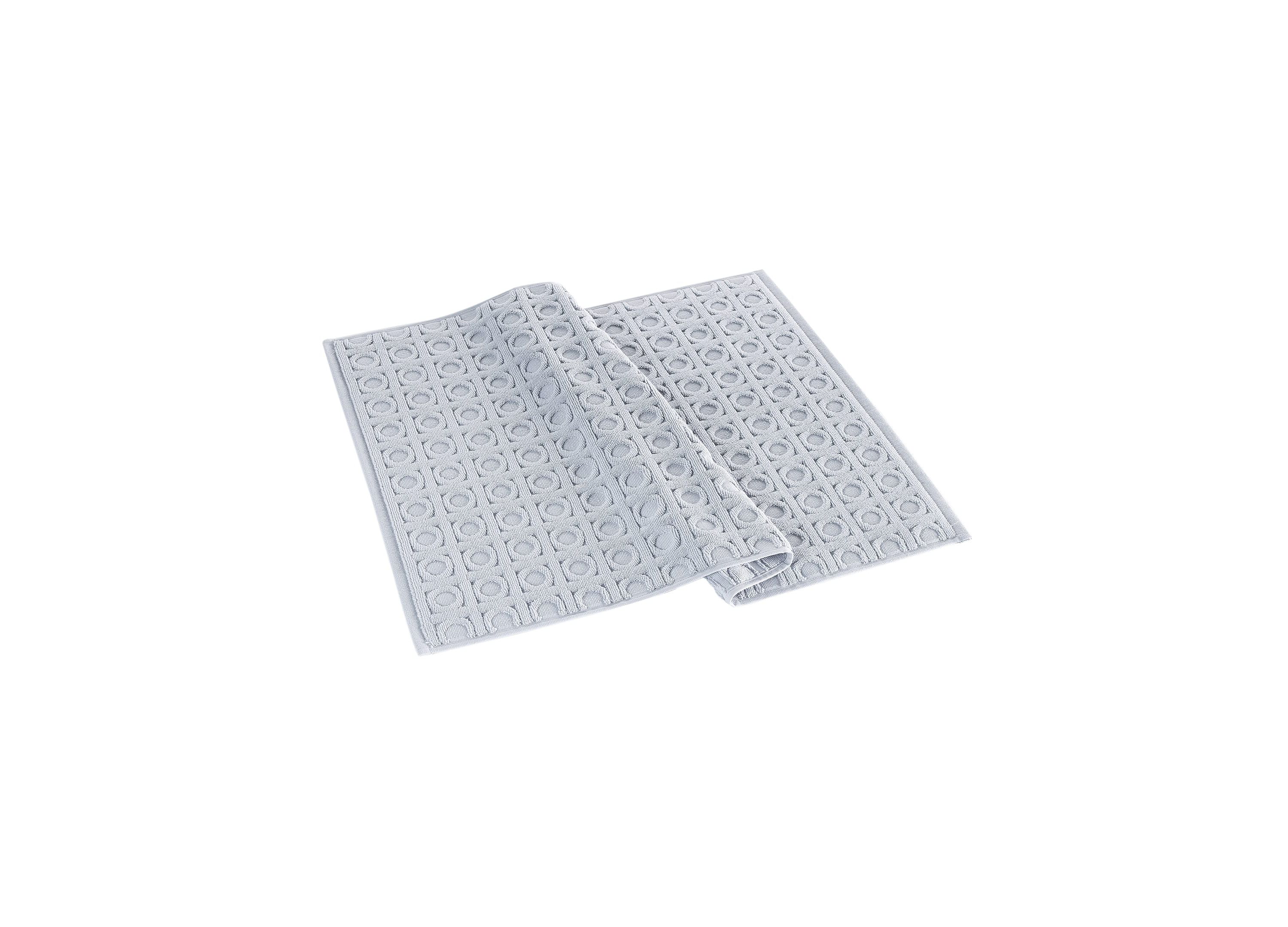 Circle in Square Bath Mat