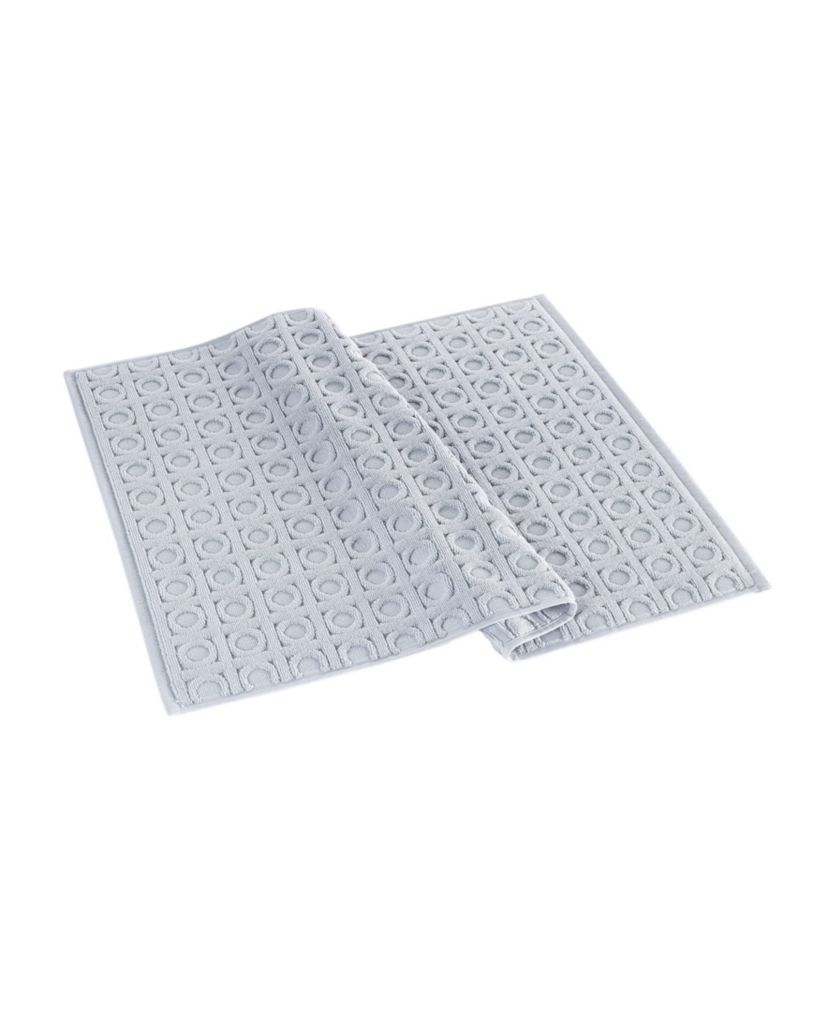 Circle in Square Bath Mat